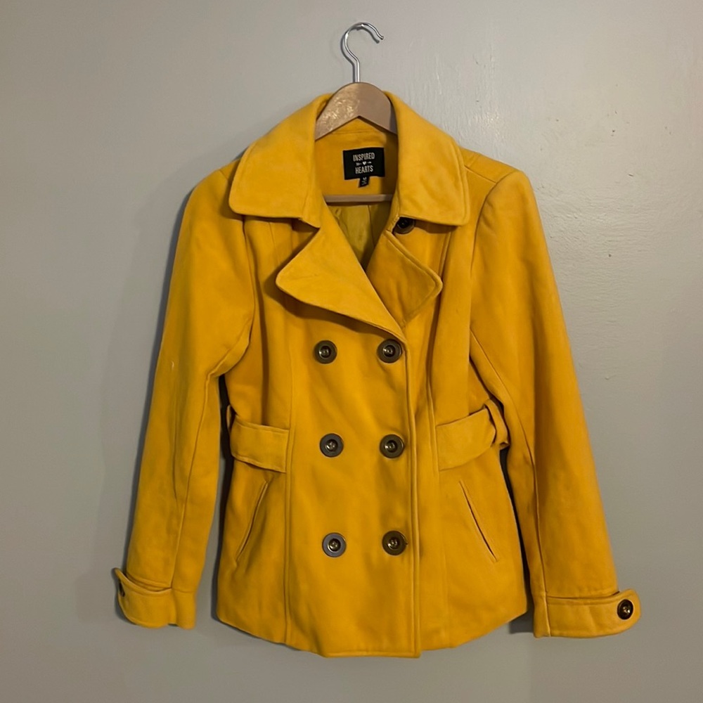 Mustard yellow jacket